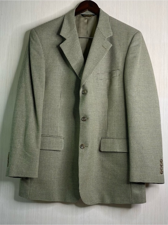 Brooks Brothers Other - Brooks Brothers Men’s Houndstooth Wool Blend Sport Coat Blazer Tan/Black 42R